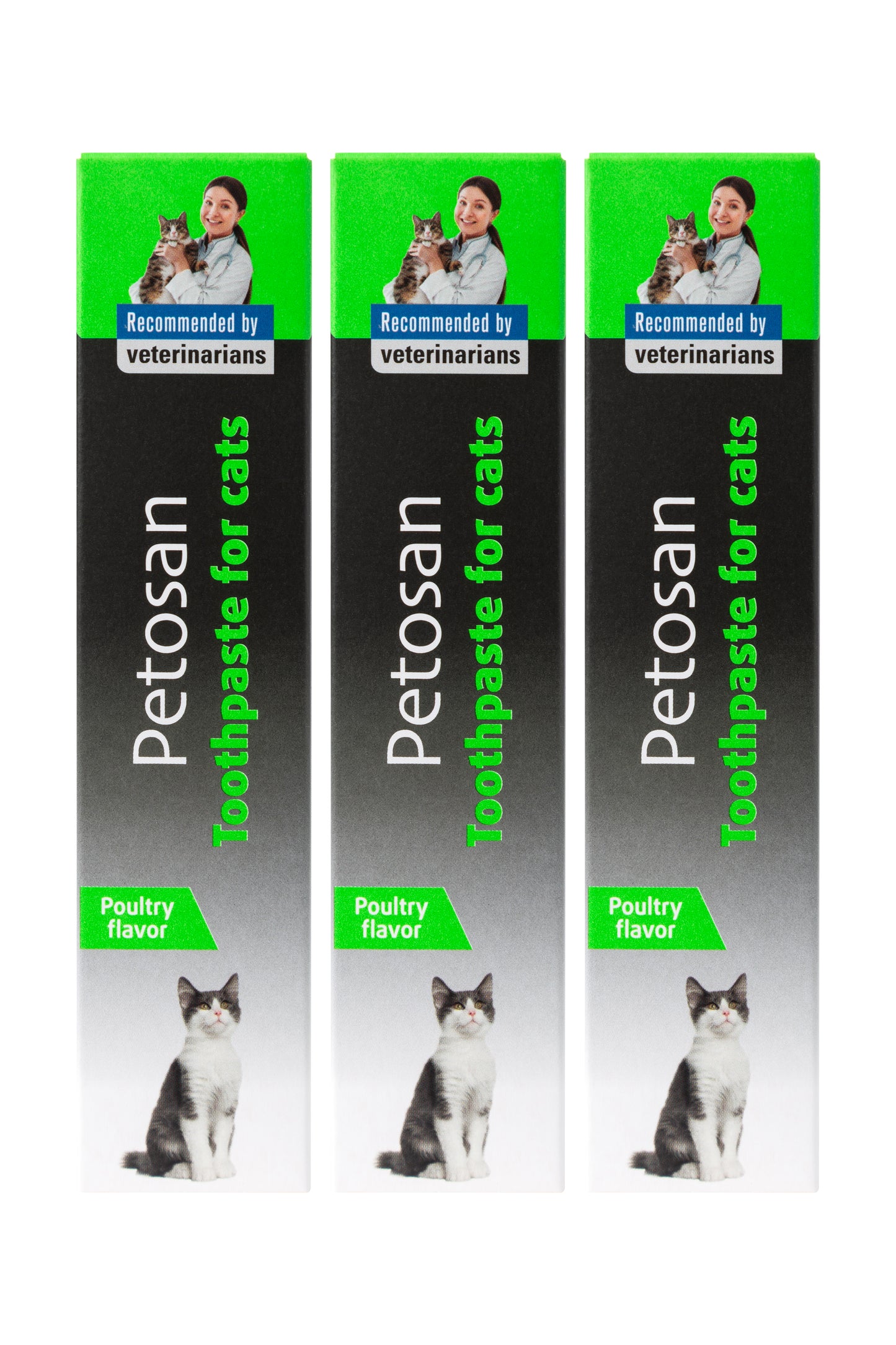 Petosan Cat Toothpaste 3-Pack